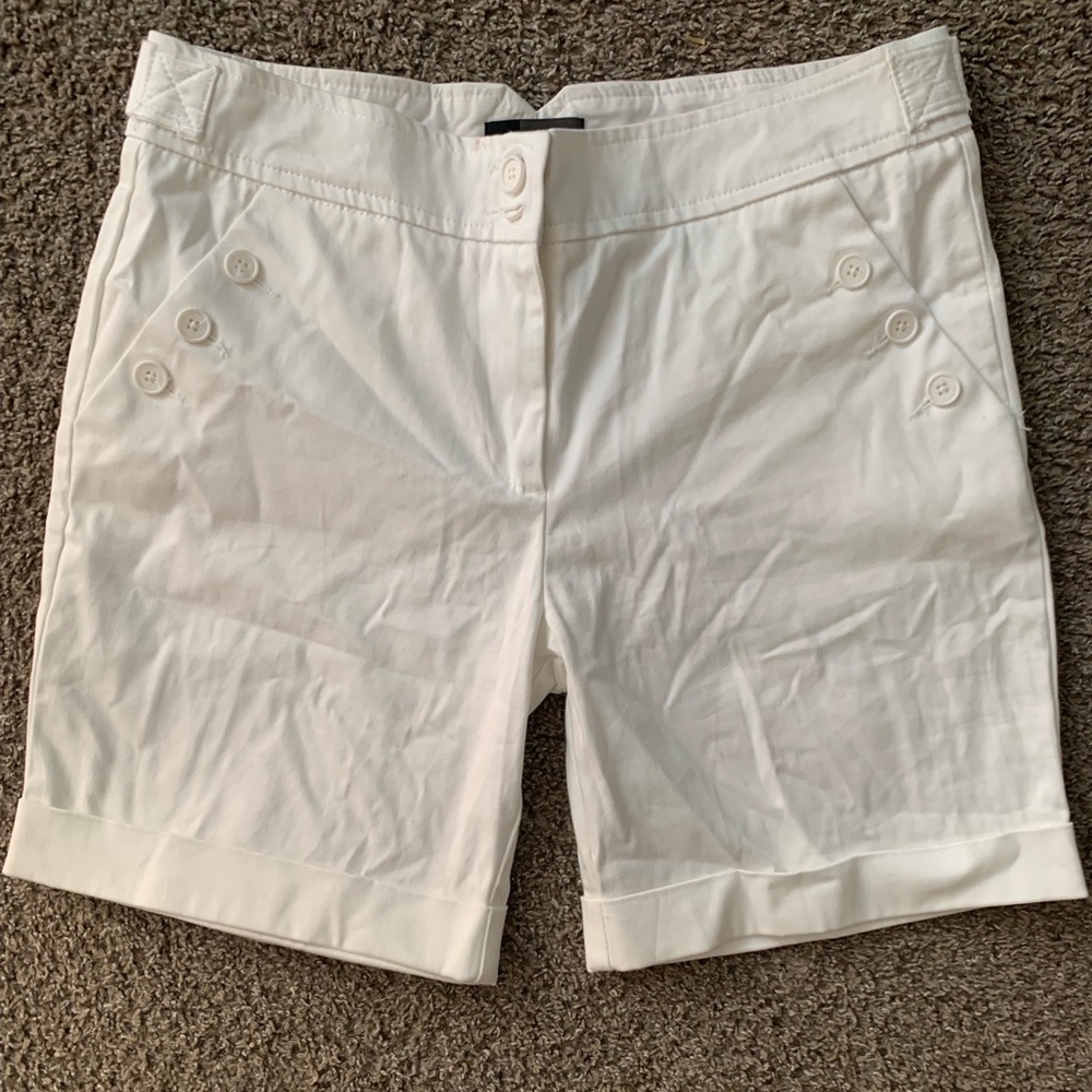 The Limited White Shorts